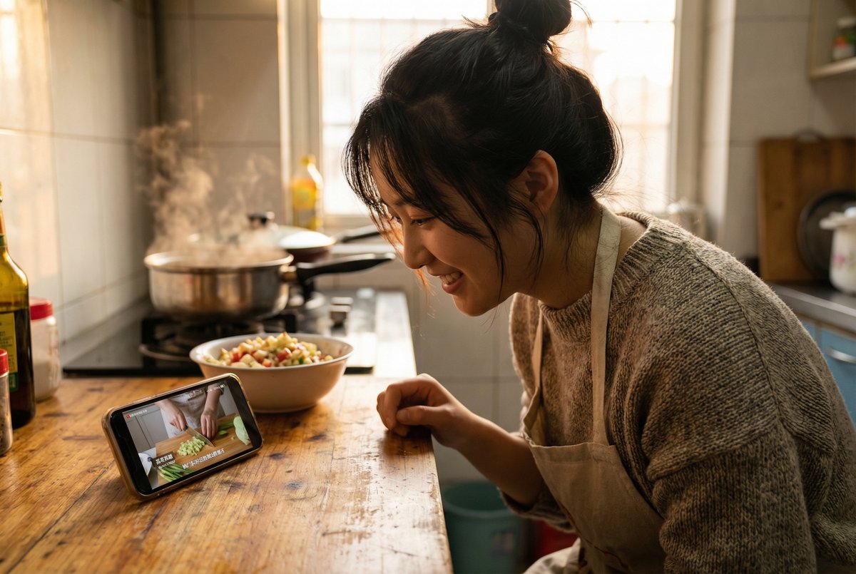 蘑菇视频厨房烹饪视频教程场景 - 4ychstq.cn